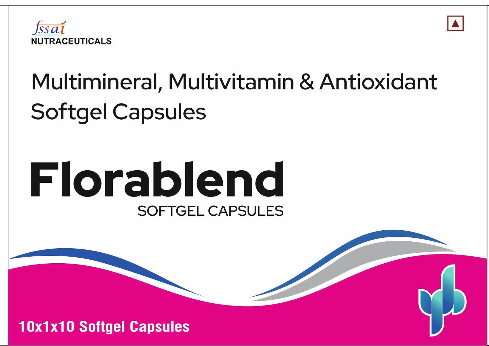 FLORABLEND SOFTGEL CAPSULES 10X1X10 SQUARE BLISTER